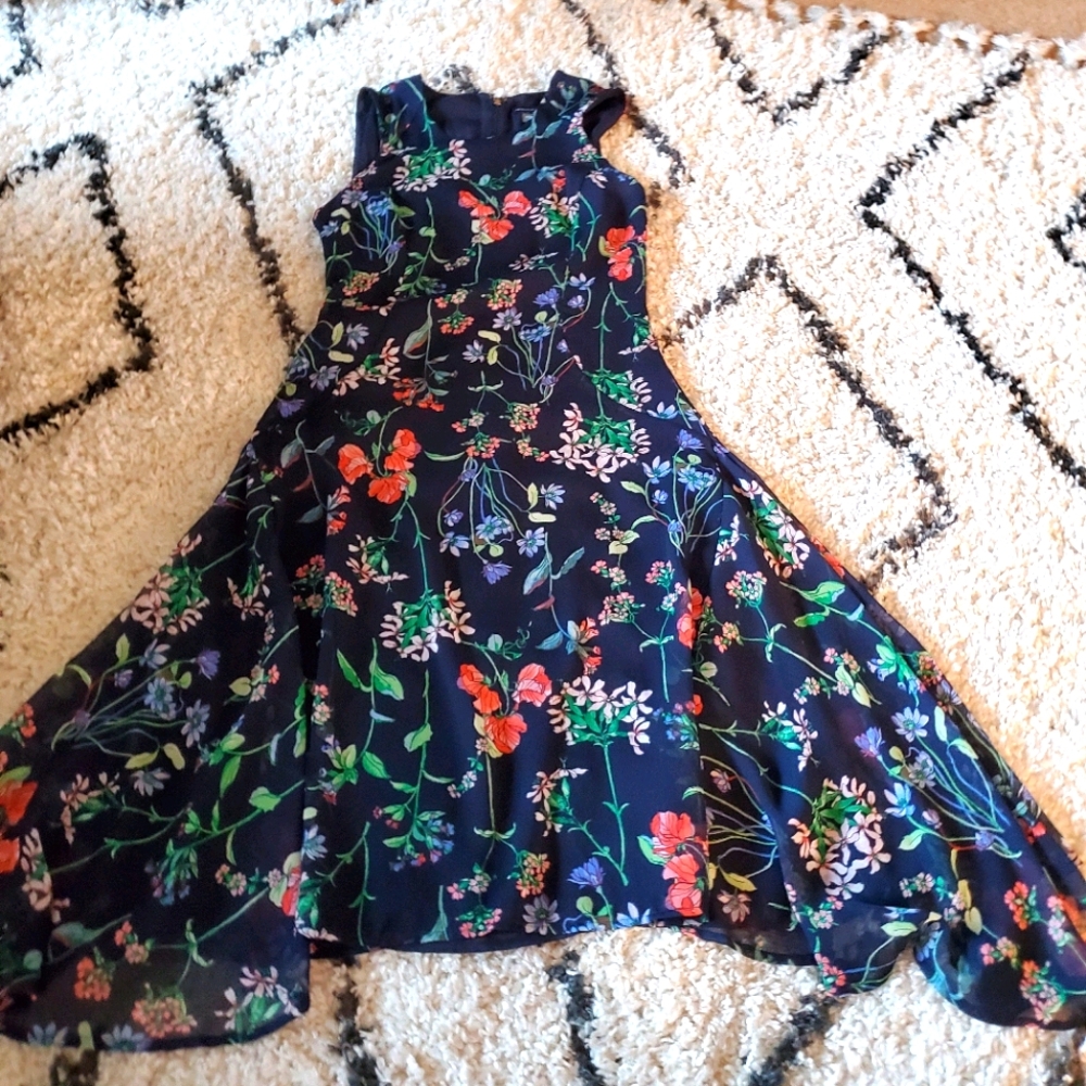 Tommy Hilfiger Navy Floral Summer dress